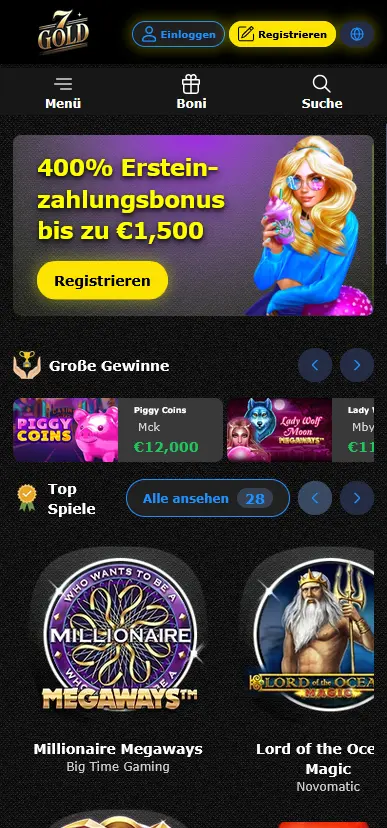 7gold App Vorschau